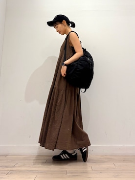 「EKAL（エカル）のアイテム」を使った、amiさん（レディース・160cm）の夏コーディネート