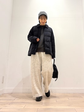 「アイテム（ブーツ）」を使った、amiさん（レディース・160cm）の秋コーディネート