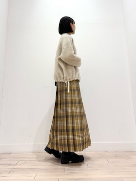 「アイテム（その他トップス）」を使った、amiさん（レディース・160cm）の秋コーディネート