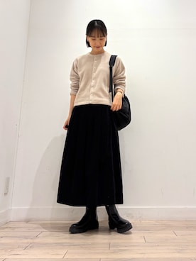 「アイテム（その他雑貨）」を使った、amiさん（レディース・160cm）の秋コーディネート