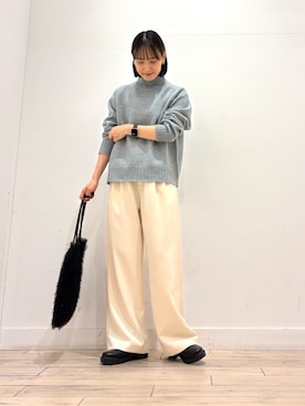 amiさん（骨格ストレート・レディース・160cm）の冬コーディネート