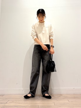 「アイテム（カーディガン/ボレロ）」を使った、amiさん（レディース・160cm・30代）の夏コーディネート
