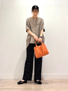「SMELLY（スメリー）のアイテム（アクセサリー）」を使った、amiさん（レディース・160cm）の夏コーディネート