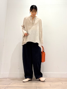 「アイテム（タンクトップ）」を使った、amiさん（レディース・160cm・30代）の夏コーディネート