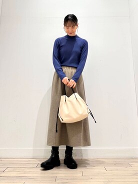 amiさん(レディース・160cm)の冬コーディネート