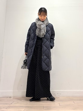 「アイテム（ショルダーバッグ）」を使った、amiさん（レディース・160cm・30代）の冬コーディネート