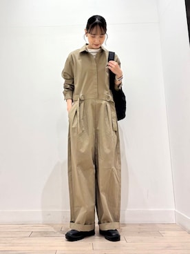 「FORK&SPOON」｜「アイテム（ブーツ）」を使った、amiさん（レディース・160cm）の冬コーディネート