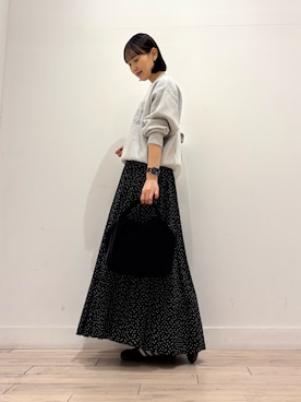 「URBAN RESEARCH Sonny Label（アーバンリサーチサニーレーベル）のアイテム（ニット/セーター）」を使った、amiさん（レディース・160cm）の秋コーディネート