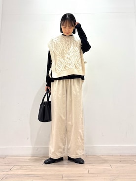 「アーバンリサーチドアーズ」｜amiさん（レディース・160cm）の秋コーディネート