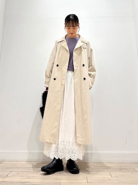 「アーバンリサーチドアーズ」｜amiさん（レディース・160cm）の冬コーディネート