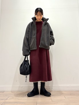 amiさん（レディース・160cm）の冬コーディネート