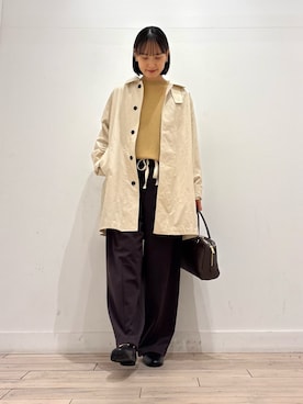 「RODE SKO（ロデスコ）のアイテム」を使った、amiさん（レディース・160cm）の冬コーディネート