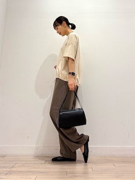 「RODE SKO（ロデスコ）のアイテム」を使った、amiさん（レディース・160cm）の夏コーディネート