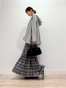 「スウェットコーデ」｜amiさん（レディース・160cm）の秋コーディネート