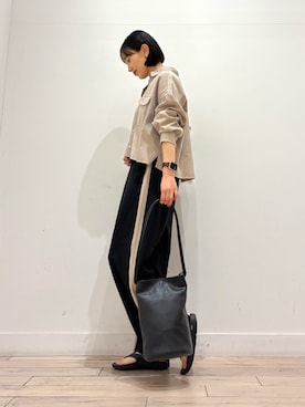 「ママコーディネート」｜amiさん（レディース・160cm）の春コーディネート