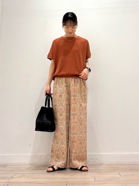 「URBAN RESEARCH DOORS（アーバンリサーチドアーズ）のアイテム（ネックレス）」を使った、amiさん（レディース・160cm）の夏コーディネート