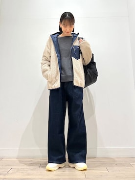 「イチ推しデニムコーデ」｜amiさん（レディース・160cm）の秋コーディネート