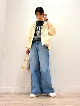 amiさん（レディース・160cm）の春コーディネート