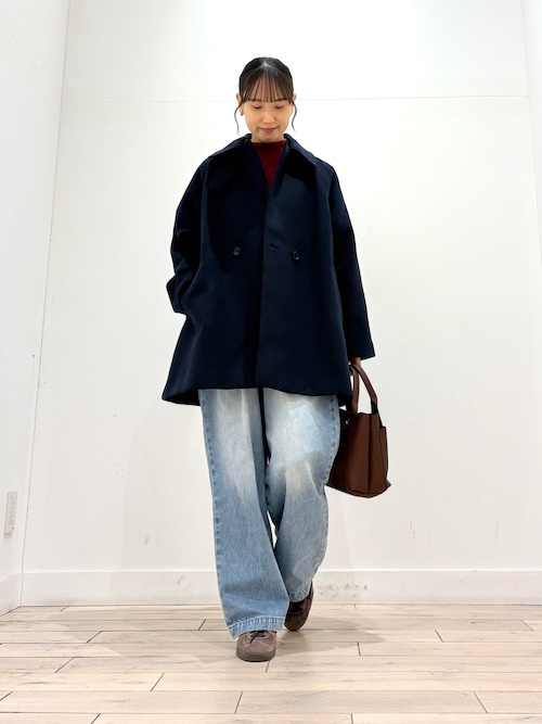 セール】【再入荷】『UR TECH』ミドル丈コート｜冬服/暖かい/吸光発熱