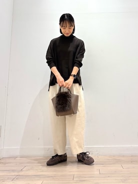 「アーバンリサーチドアーズ」｜amiさん（レディース・160cm）の秋コーディネート