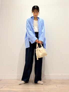 「アイテム（タンクトップ）」を使った、amiさん（レディース・160cm・30代）の夏コーディネート