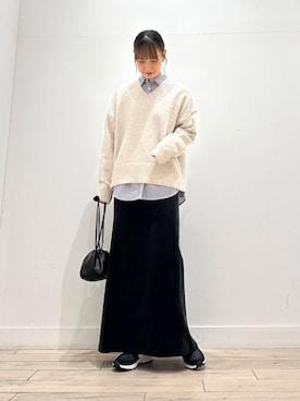 amiさん（レディース・160cm）の冬コーディネート