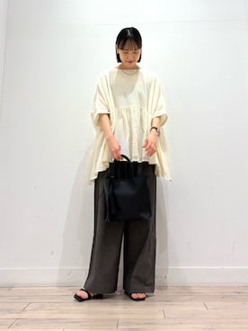 「かぐれ（カグレ）のアイテム」を使った、amiさん（レディース・160cm）の夏コーディネート