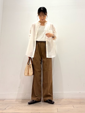 「アイテム（タンクトップ）」を使った、amiさん（レディース・160cm・30代）の夏コーディネート