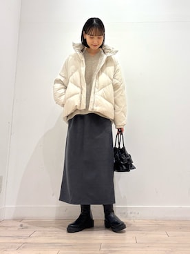 「アイテム（ハンドバッグ）」を使った、amiさん（レディース・160cm・30代）の冬コーディネート