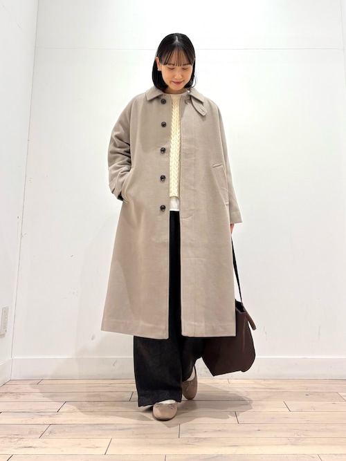 セール】ウール100バルマカーンコート｜冬服/暖かい/ウール100%/通勤服