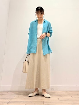 「SMELLY（スメリー）のアイテム（アクセサリー）」を使った、amiさん（レディース・160cm）の夏コーディネート
