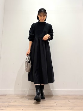 「アイテム（バッグ）」を使った、amiさん（レディース・160cm・30代）の秋コーディネート