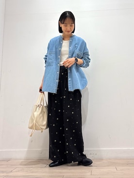 「かぐれ（カグレ）のアイテム」を使った、amiさん（レディース・160cm）の春コーディネート