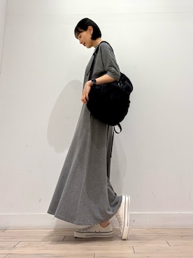 「ママコーディネート」｜amiさん（レディース・160cm）の春コーディネート