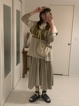 Moka さん（レディース・168cm）の春コーディネート