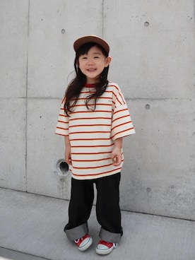 𝚈𝚞𝚊 & 𝚈𝚞𝚒𝚝𝚘 さん（キッズ・100cm）の秋コーディネート