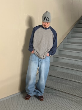 草彅さん(メンズ・165cm)の冬コーディネート