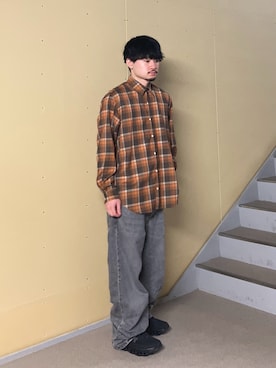 草彅さん(メンズ・165cm)の秋コーディネート