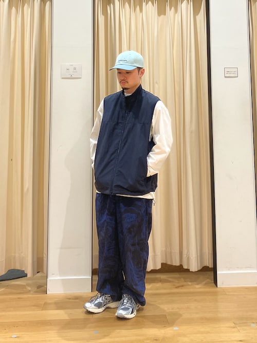 Wide Dad ベスト ジレ Wide Dad NYLON DAD VEST メンズ : ZOZOTOWN