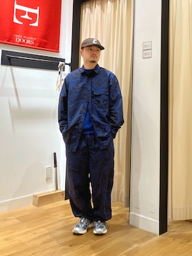 「EKAL（エカル）のアイテム」を使った、草彅さん（メンズ・165cm）の夏コーディネート