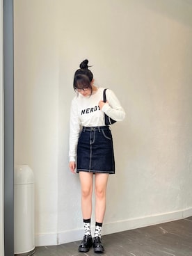 「Hissoのアイテム」を使った、janice05さん（レディース・163cm）の春コーディネート