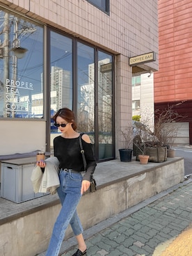 「シック」｜「アイテム（その他）」を使った、maybinsさん（レディース・163cm）の春コーディネート