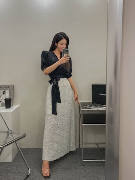 「デイリーカジュアル」｜「アイテム（その他）」を使った、maybinsさん（レディース・163cm）の夏コーディネート