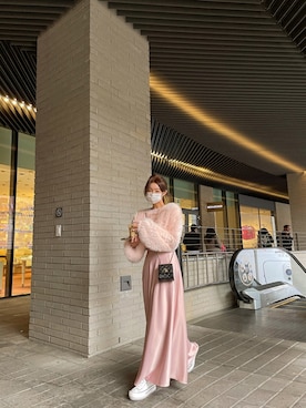 「skirt」｜「アイテム（その他）」を使った、maybinsさん（レディース・163cm）の秋コーディネート