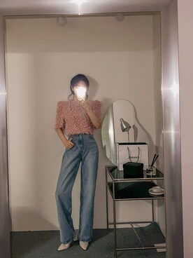 「半袖」｜「アイテム（その他）」を使った、maybinsさん（レディース・163cm）の冬コーディネート