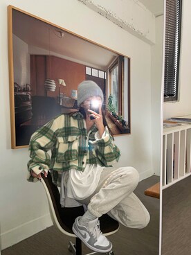 「jogger pants」｜maybinsさん（レディース・163cm）の秋コーディネート