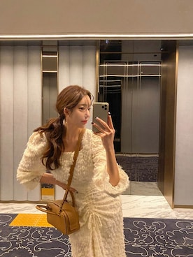 「ivory」｜maybinsさん（レディース・163cm）の秋コーディネート