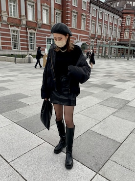 「crie conforto」｜Misaoさん（レディース・165cm）の冬コーディネート