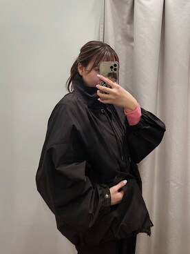 「crie conforto（クリーコンフォルト）のアイテム（ジャケット/アウター）」を使った、Misaoさん（レディース・165cm）の冬コーディネート