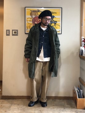 UNOさん（メンズ・170cm）の冬コーディネート